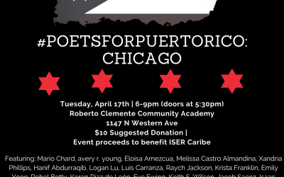 Poets For Puerto Rico! Tuesday April 17th 2018