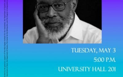 A Poetry Reading by Ed Roberson, Tuesday, May 3rd 2011